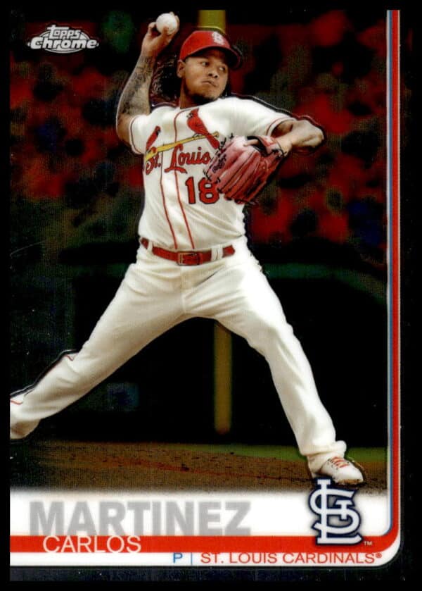 2019 Topps Chrome Carlos Martinez #149 (Front)