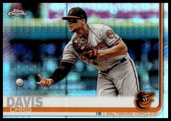 2019 Topps Chrome Chris Davis Prism Refractor #41 (Front)