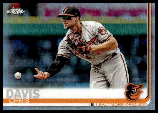 2019 Topps Chrome Chris Davis Rainbow Foil #41 (Front)