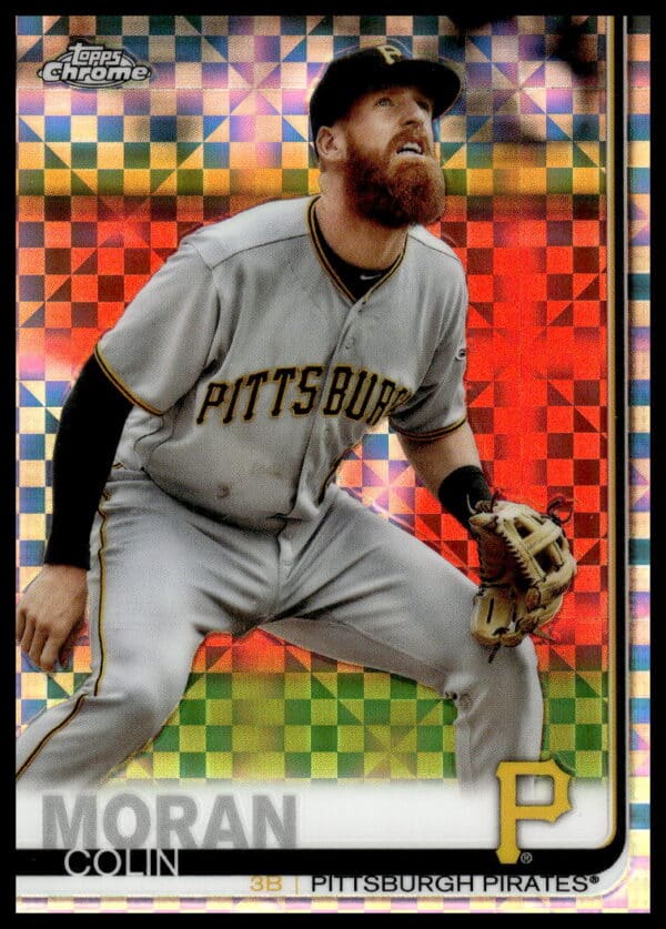 2019 Topps Chrome Colin Moran X-Fractor #65 (Front)