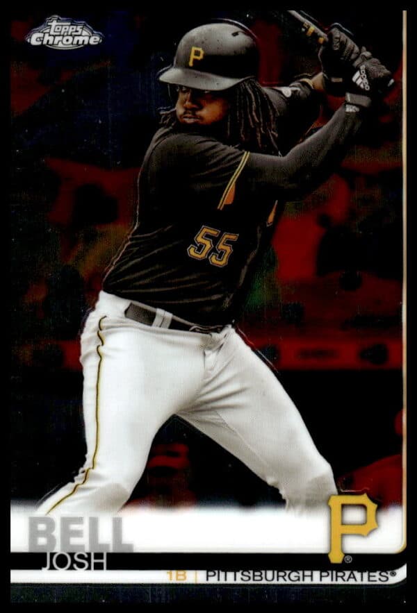 2019 Topps Chrome Josh Bell #162 (Front)