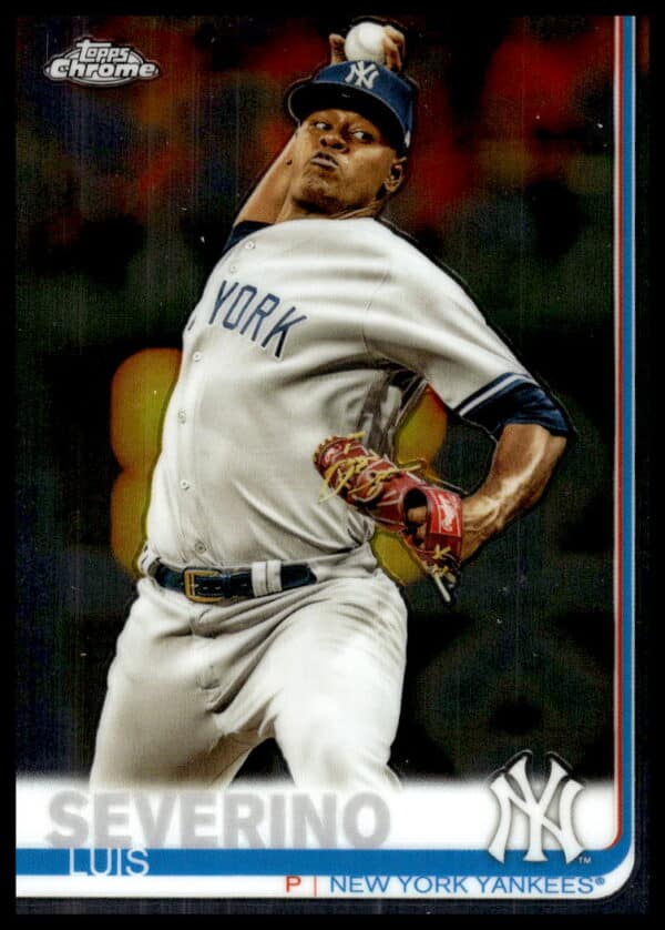 2019 Topps Chrome Luis Severino #98 (Front)