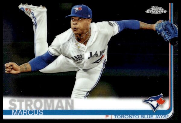 2019 Topps Chrome Marcus Stroman #37 (Front)