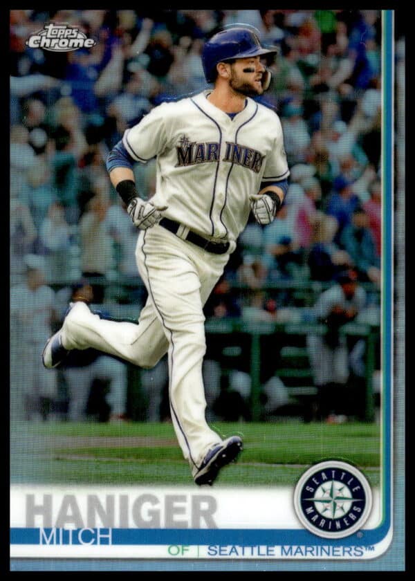 2019 Topps Chrome Mitch Haniger Rainbow Foil #139 (Front)