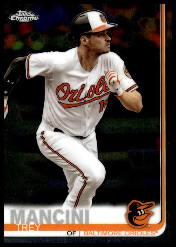 2019 Topps Chrome Trey Mancini #44 (Front)