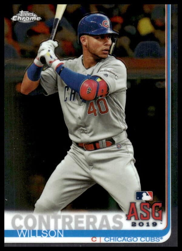 2019 Topps Chrome Willson Contreras #67 (Front)