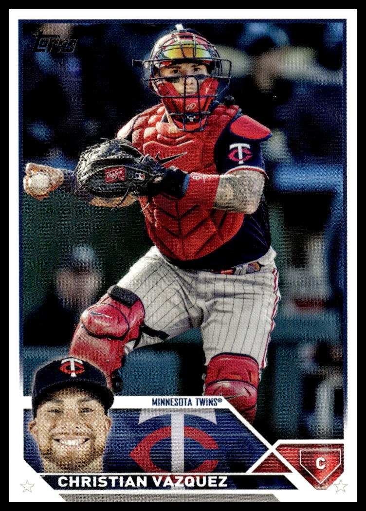 2023 Topps Update Christian Vazquez #US83 (Front)