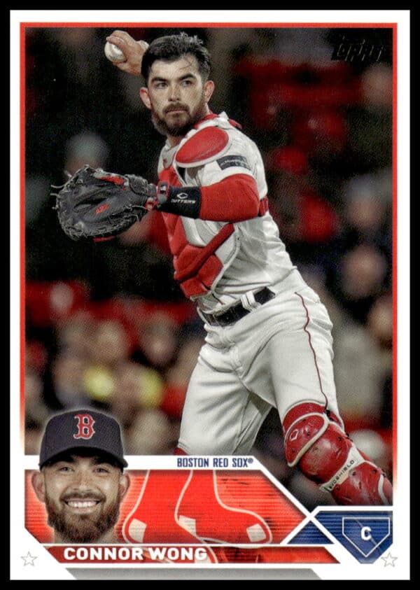 2023 Topps Update Connor Wong #US232 (Front)