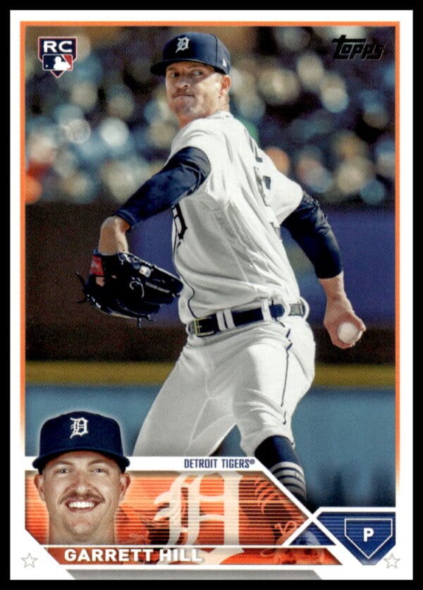 2023 Topps Update Garrett Hill #US29 (Front)