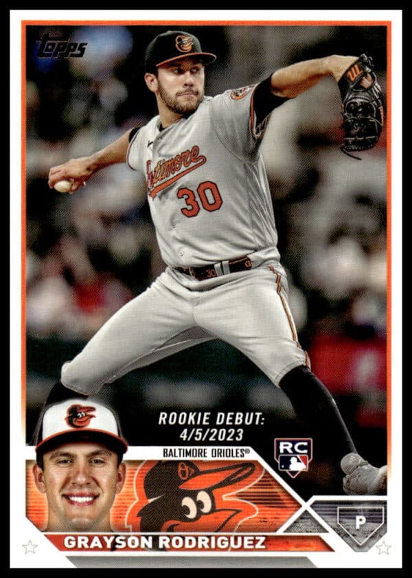 2023 Topps Update Grayson Rodriguez #US35 (Front)