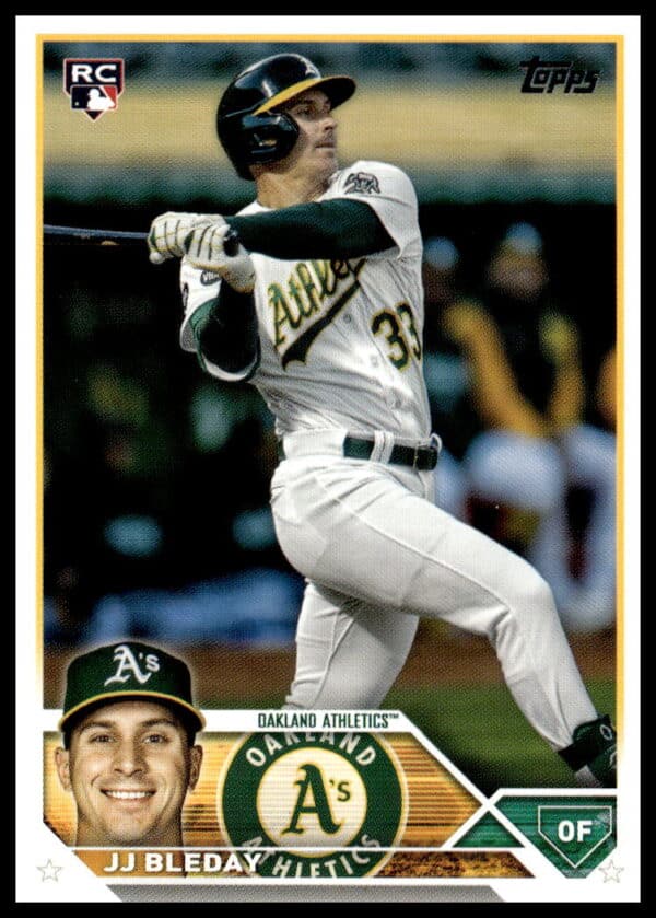 2023 Topps Update baseball card featuring player JJ Bleday, card number US330.