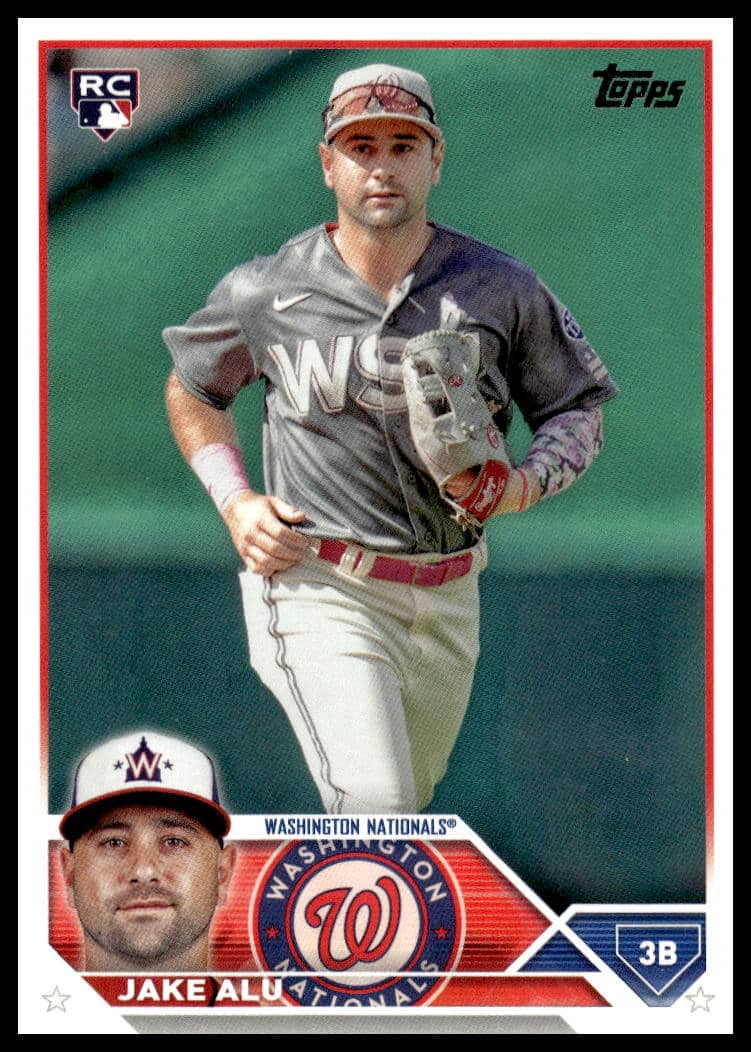 2023 Topps Update Jake Alu #US25 (Front)