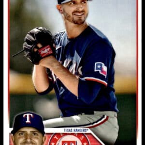 Jake Odorizzi Texas Rangers baseball card from 2023 Topps Update series.