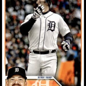 Jake Rogers, Detroit Tigers player, featured on 2023 Topps Update baseball card.