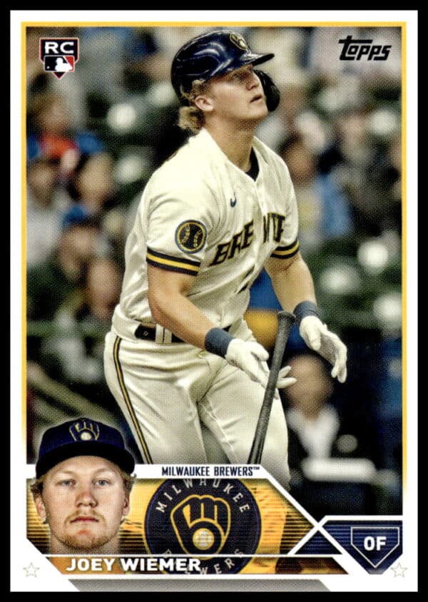 2023 Topps Update Joey Wiemer #US245 (Front)