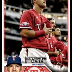 2023 Topps Update Josh Jung #US308 (Front)