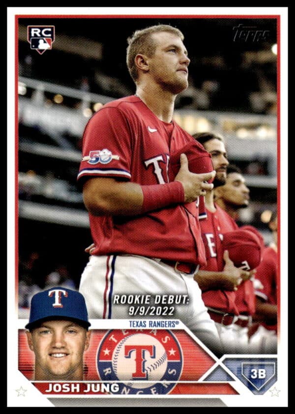 2023 Topps Update Josh Jung #US308 (Front)