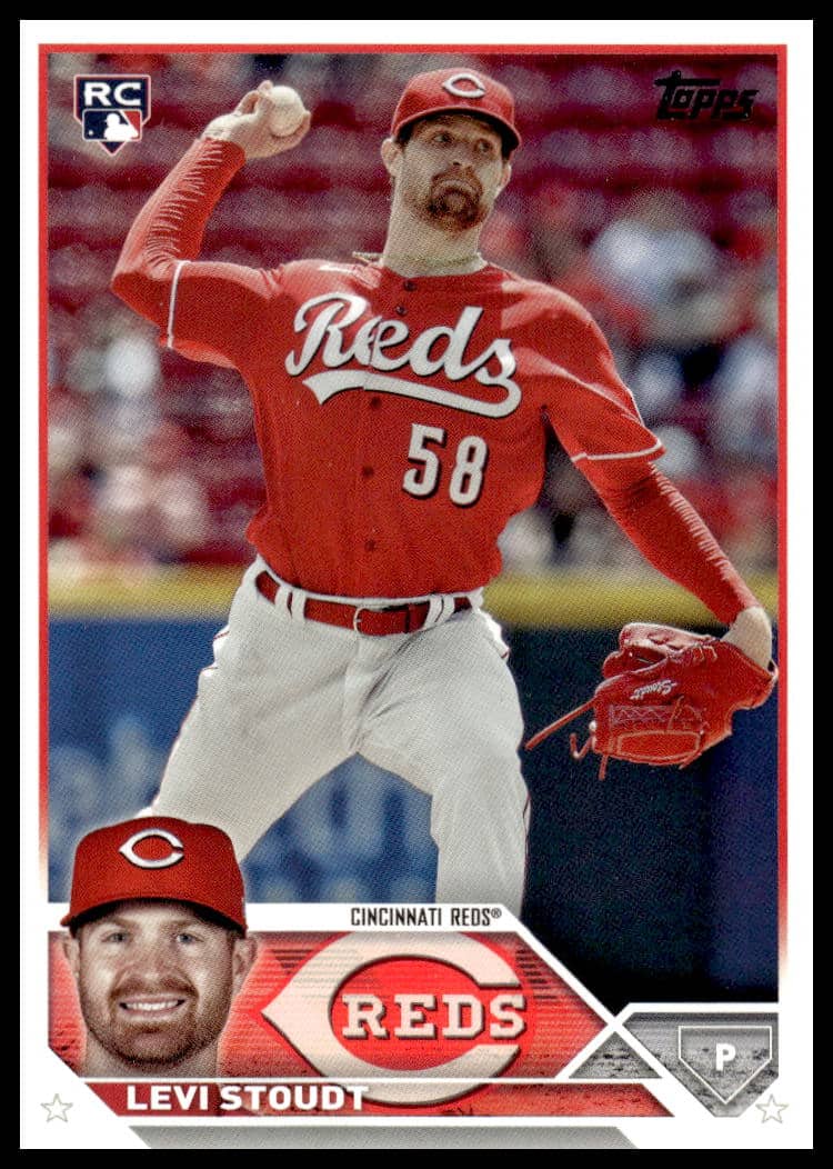 2023 Topps Update Levi Stoudt #US149 (Front)