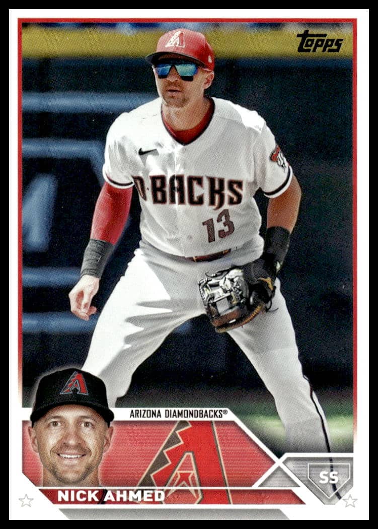 2023 Topps Update Nick Ahmed #US12 (Front)