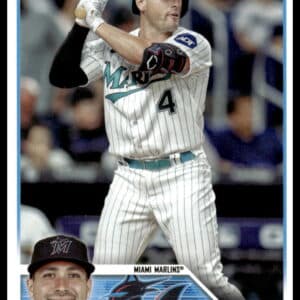 Nick Fortes in action on 2023 Topps Update Baseball Card #US73.