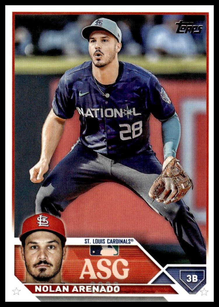 2023 Topps Update Nolan Arenado All-Star Game #ASG-29 (Front)