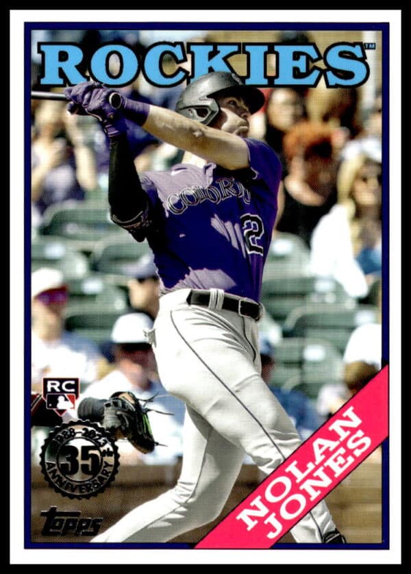 2023 Topps Update Nolan Jones #88US-22 (Front)