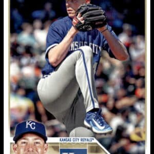 Ryan Yarbrough, Kansas City Royals pitcher, featured on 2023 Topps Update baseball card.