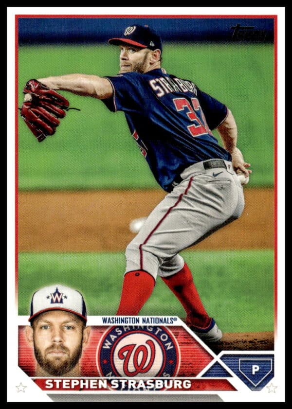 2023 Topps Update Stephen Strasburg #US325 (Front)