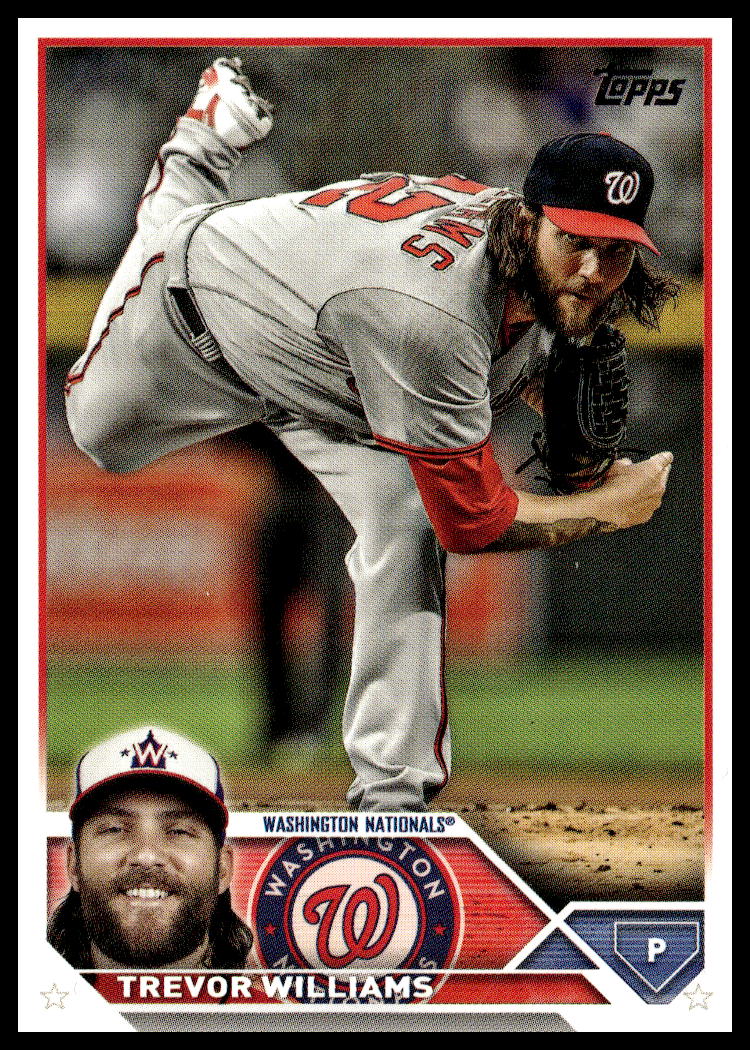 2023 Topps Update Trevor Williams #US48 (Front)