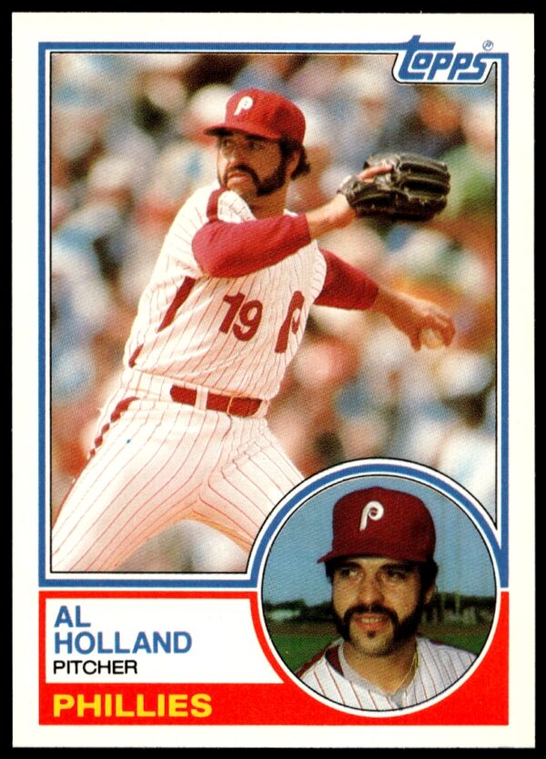 1983 Topps Traded Al Holland #46T (Front)