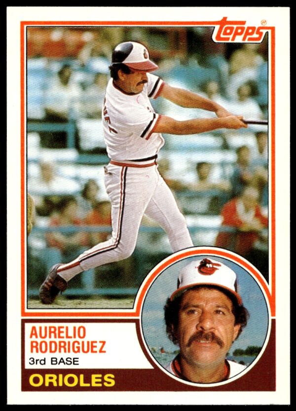 1983 Topps Traded Aurelio Rodriguez #97T (Front)