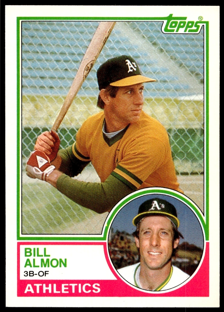 1983 Topps Traded Bill Almon #2T (Front)