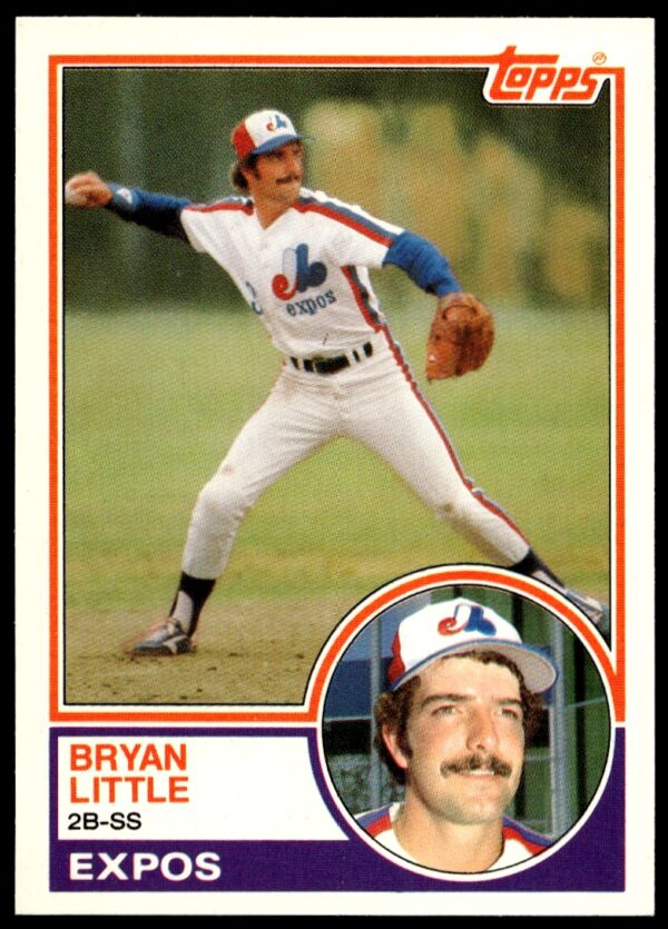 1983 Topps Traded Bryan Little #62T (Front)