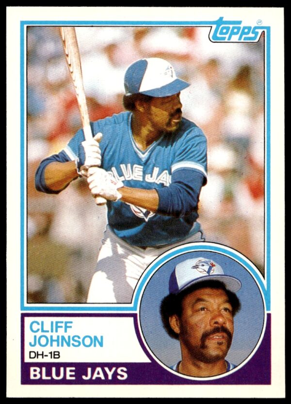 1983 Topps Traded Cliff Johnson #49T (Front)