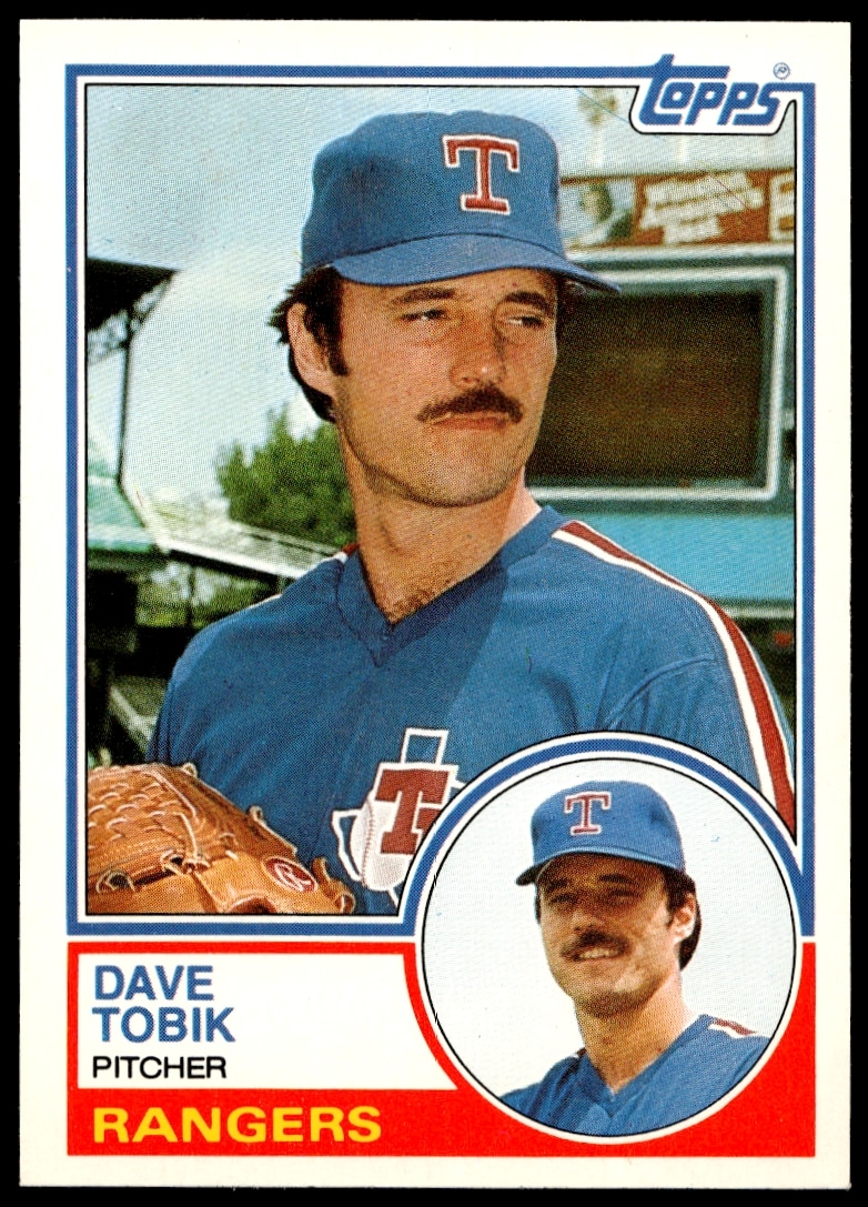 1983 Topps Traded Dave Tobik #113T (Front)