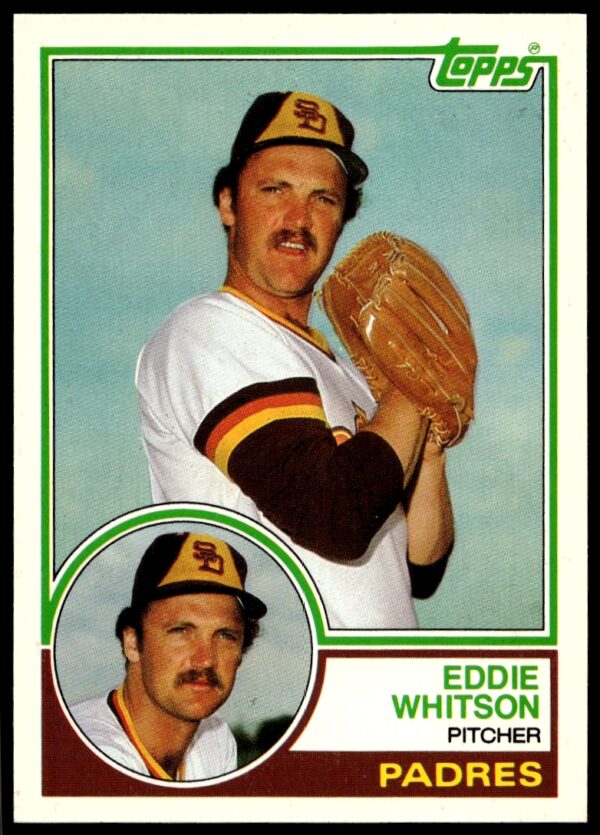 1983 Topps Traded Eddie Whitson #127T (Front)