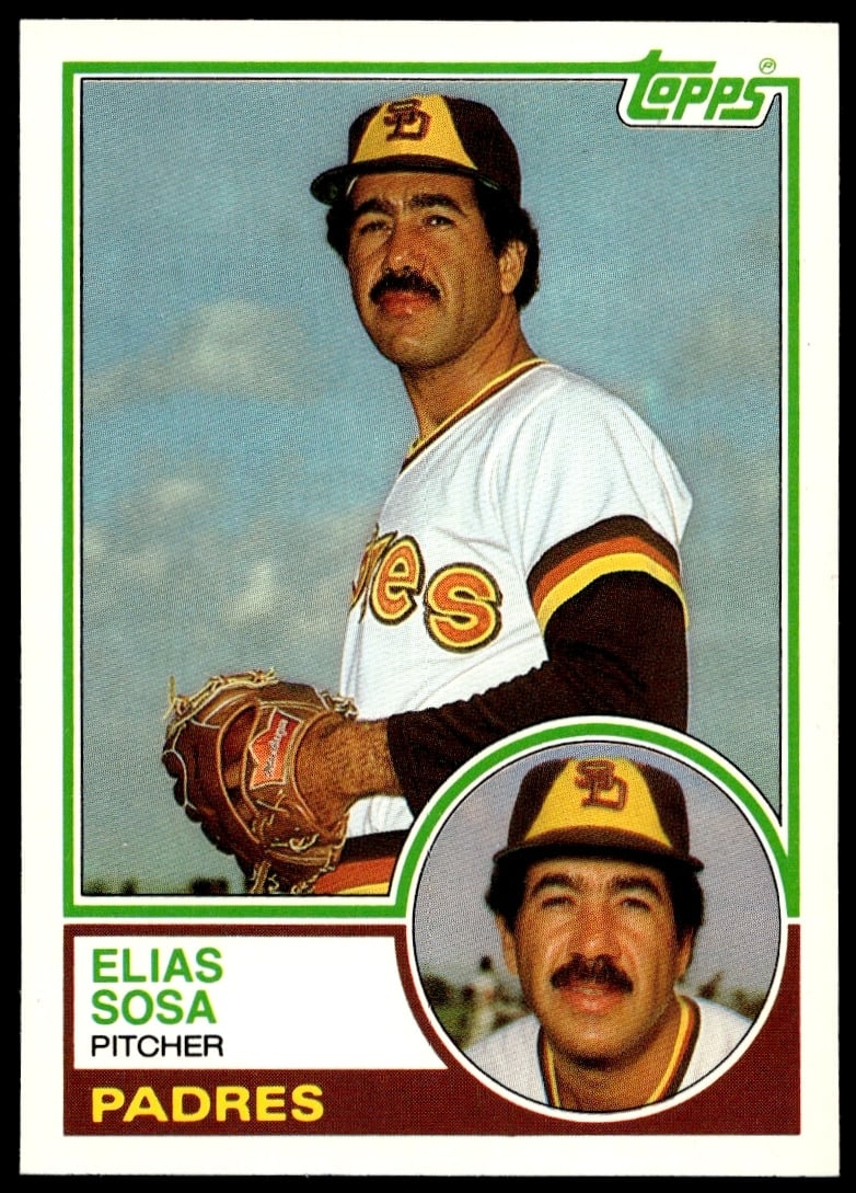 1983 Topps Traded Elias Sosa #107T (Front)