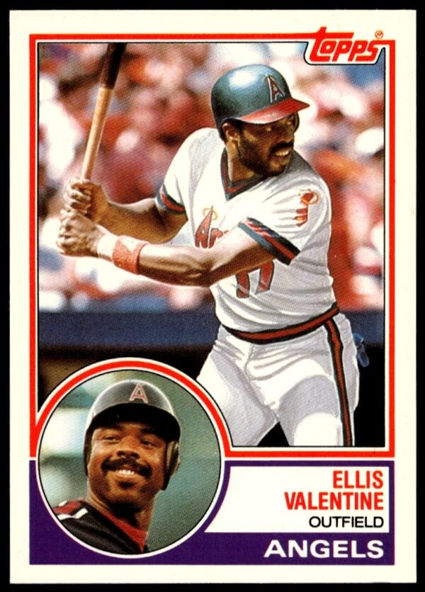 1983 Topps Traded Ellis Valentine #120T (Front)