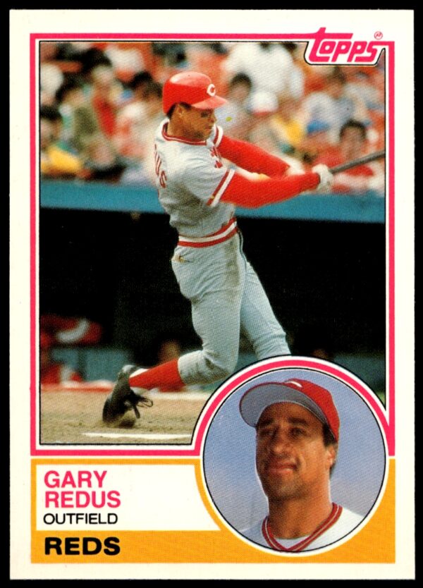 1983 Topps Traded Gary Redus #94T (Front)