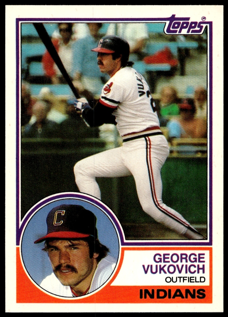 1983 Topps Traded George Vukovich #122T (Front)