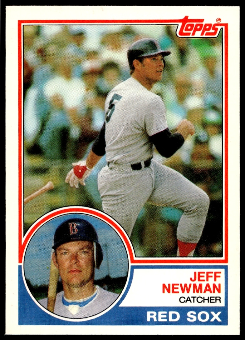 1983 Topps Traded Jeff Newman #80T (Front)