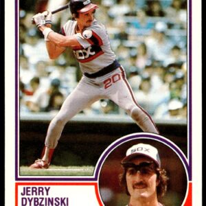 1983 Topps Traded Jerry Dybzinski #27T (Front)