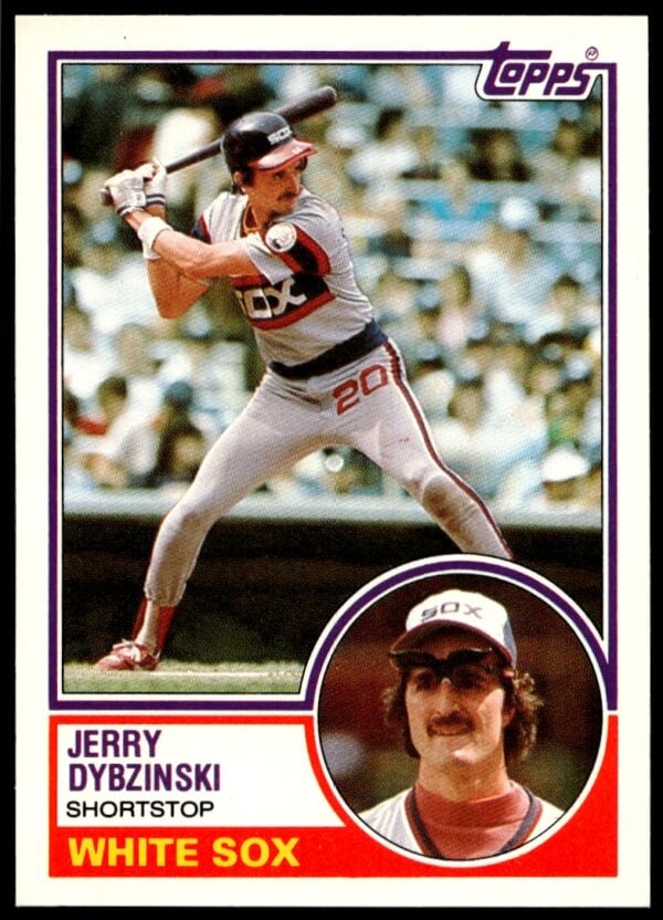 1983 Topps Traded Jerry Dybzinski #27T (Front)