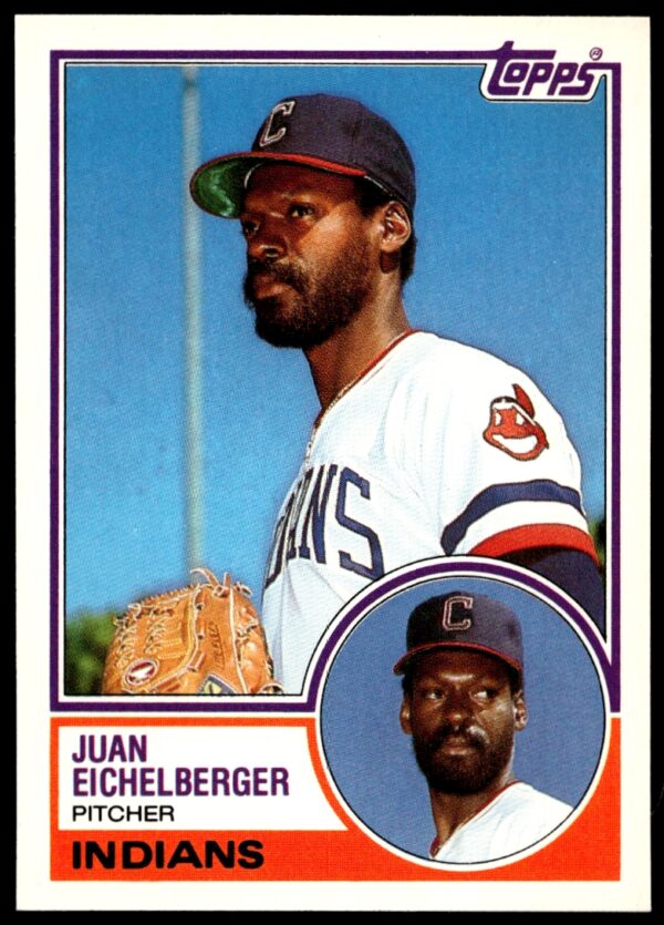 1983 Topps Traded Juan Eichelberger #29T (Front)