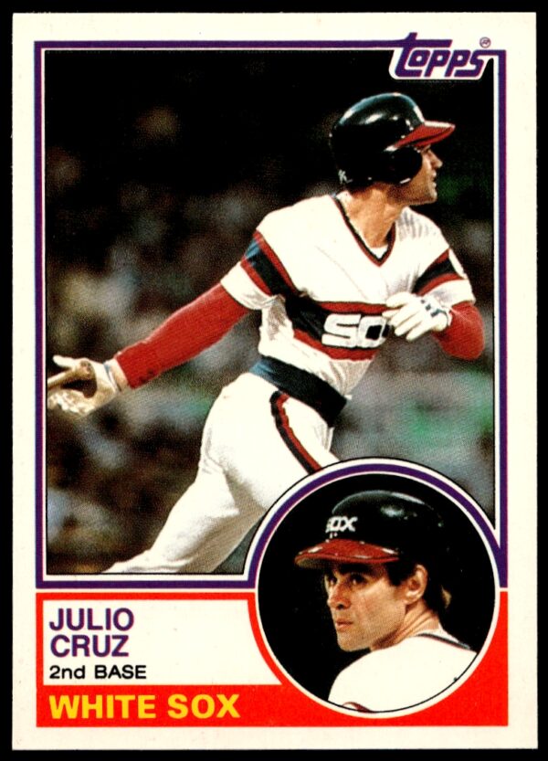 1983 Topps Traded Julio Cruz #23T (Front)