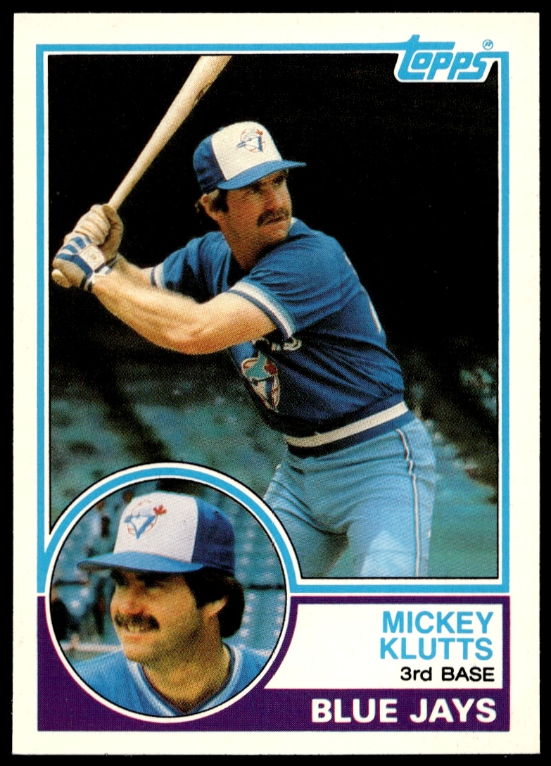 1983 Topps Traded Mickey Klutts #56T (Front)