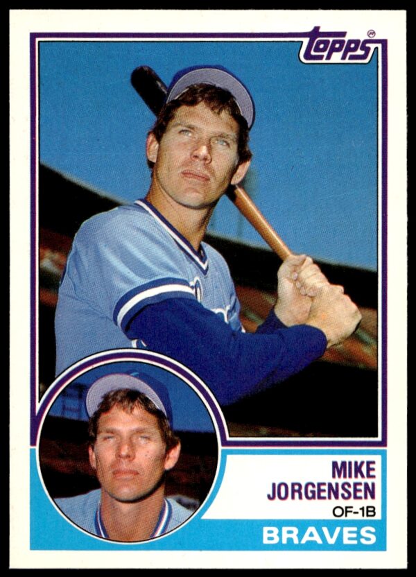 1983 Topps Traded Mike Jorgensen #51T (Front)