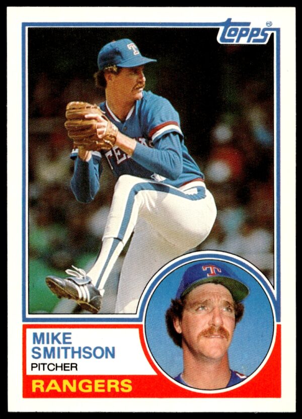 1983 Topps Traded Mike Smithson #106T (Front)