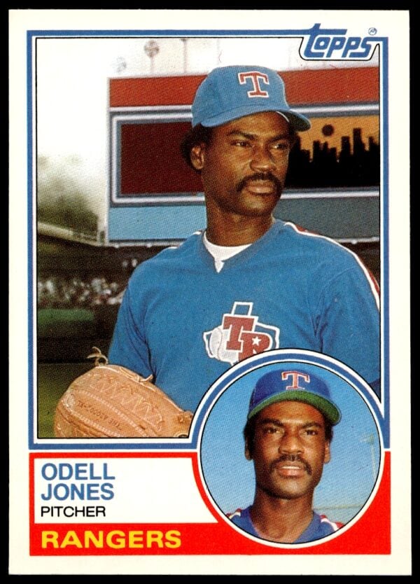 1983 Topps Traded Odell Jones #50T (Front)