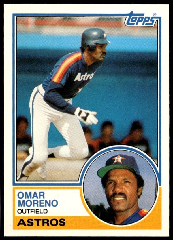 1983 Topps Traded Omar Moreno #76T (Front)